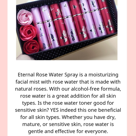 Eternal Pure Rose Water Mist - Picture 2 of 3